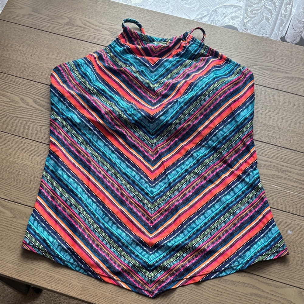 VENUS Colorful Striped Kids Swim Camisole